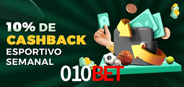 10% de bônus de cashback na 010bet